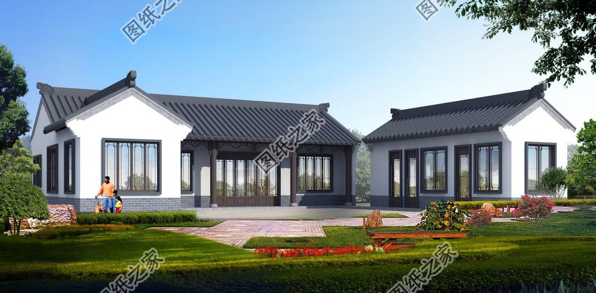 農村徽派別墅設計推薦，渾身散發優美的韻味讓人無法自拔