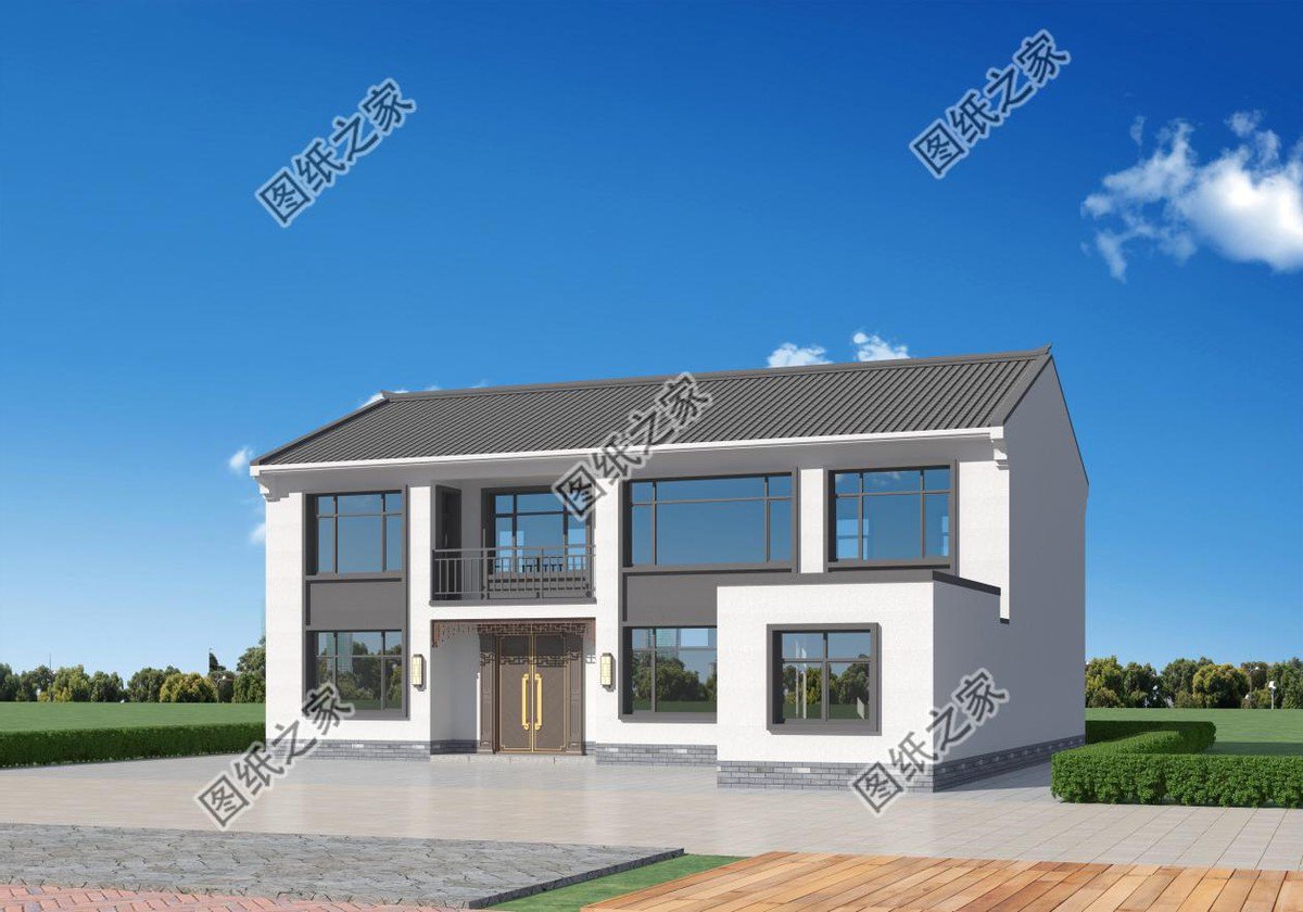 農村徽派別墅設計推薦，渾身散發優美的韻味讓人無法自拔