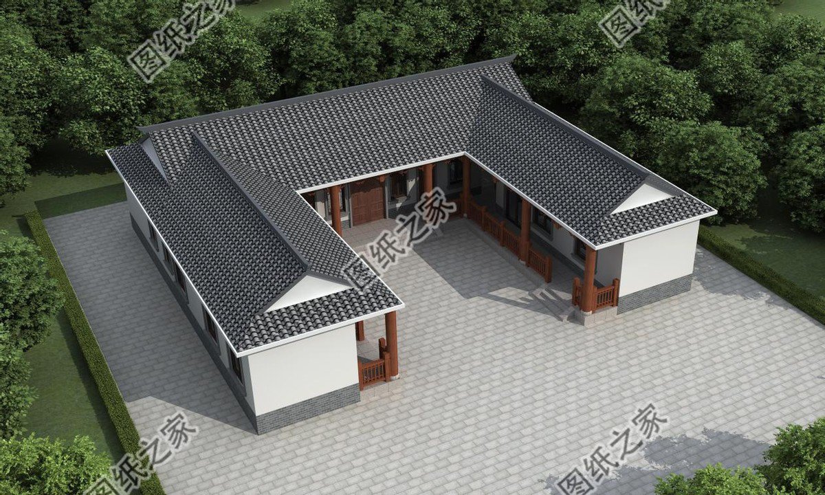 農村徽派別墅設計推薦，渾身散發優美的韻味讓人無法自拔