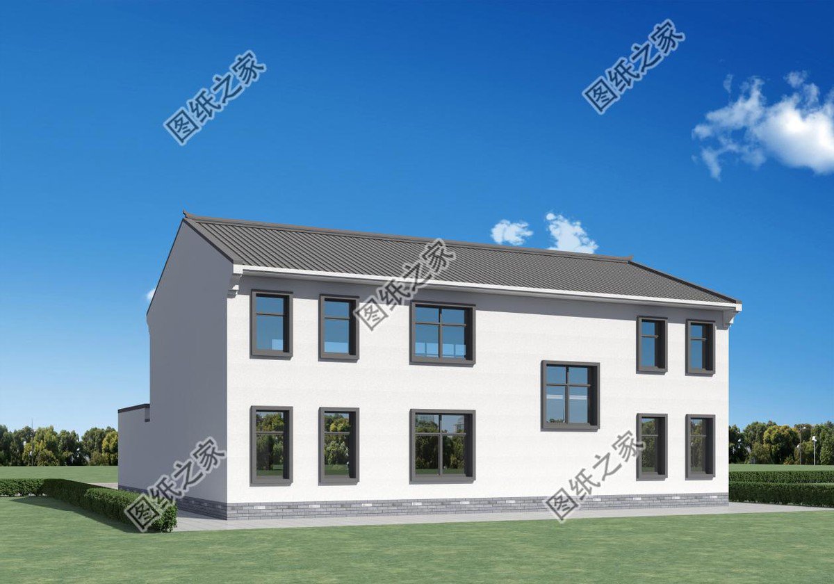 農村徽派別墅設計推薦，渾身散發優美的韻味讓人無法自拔