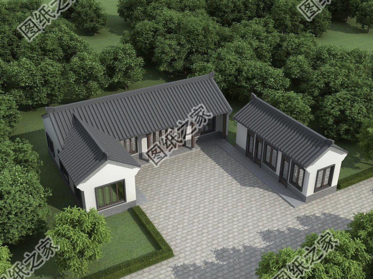 農村徽派別墅設計推薦，渾身散發優美的韻味讓人無法自拔