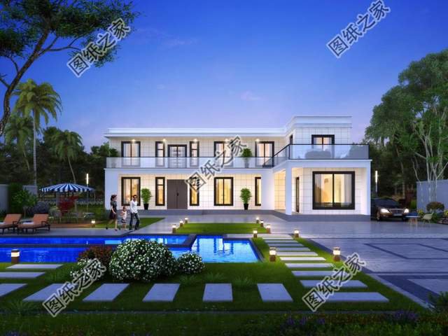 現(xiàn)代風(fēng)格鄉(xiāng)村別墅，勇于打破常規(guī)的設(shè)計(jì)理念，彰顯年輕人的個(gè)性化