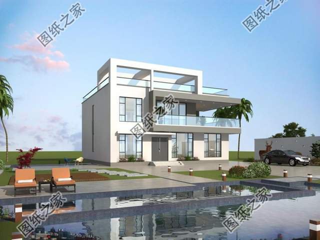 現(xiàn)代風(fēng)格鄉(xiāng)村別墅，勇于打破常規(guī)的設(shè)計(jì)理念，彰顯年輕人的個(gè)性化