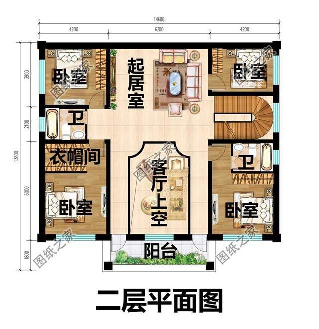 農村自建房設計，外觀大氣美觀，布局合理舒適