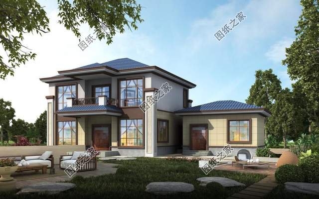 新中式農(nóng)村別墅設(shè)計推薦，中式質(zhì)感十足，絕對適合老家建