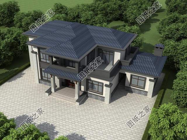 新中式農(nóng)村別墅設(shè)計推薦，中式質(zhì)感十足，絕對適合老家建