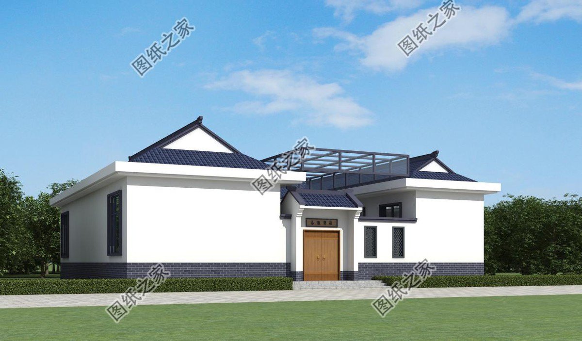 新中式農村小別墅設計，更顯沉穩大氣，以彰顯東方之美