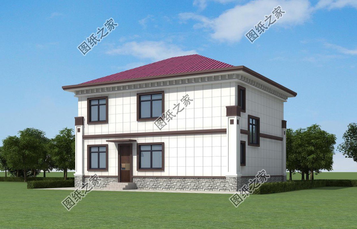 最實用農村別墅設計，外觀端莊大氣，國人的理想住宅