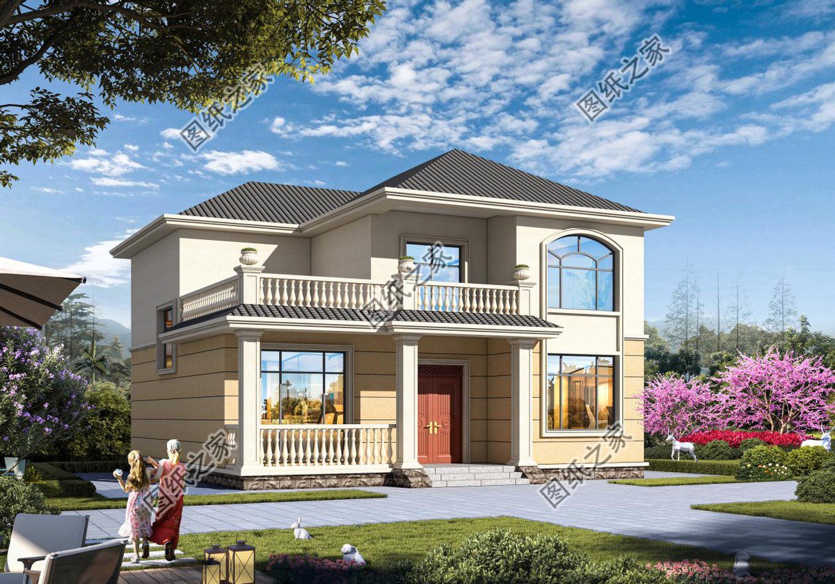 最實用農村別墅設計，外觀端莊大氣，國人的理想住宅