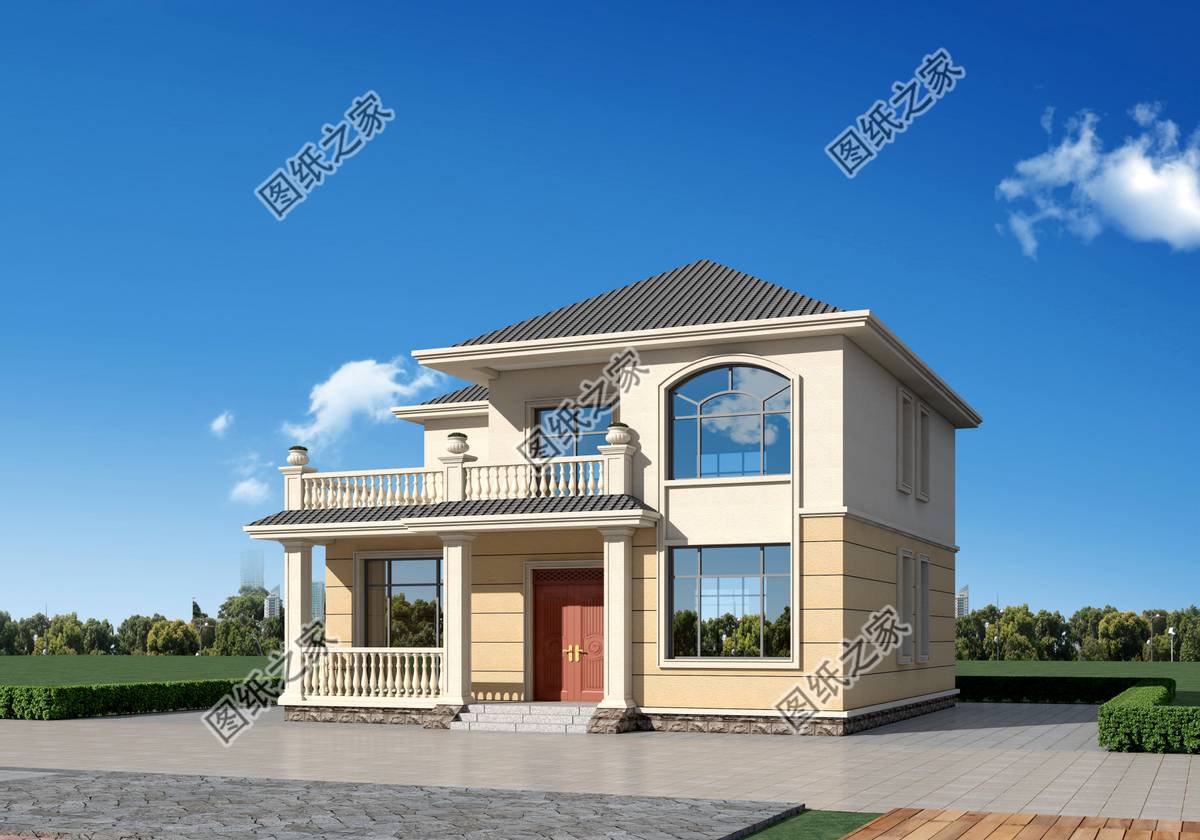 最實用農村別墅設計，外觀端莊大氣，國人的理想住宅