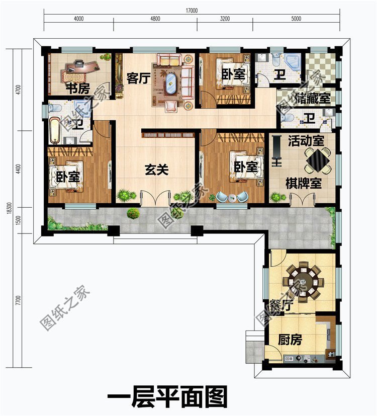鄉村l型自建房設計，別出心裁的設計帶給你不一樣的居住感受