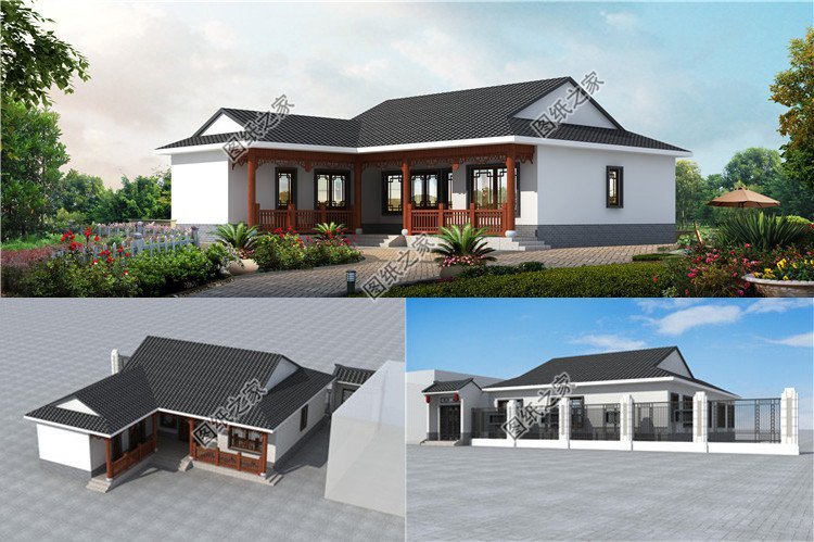 鄉村l型自建房設計，別出心裁的設計帶給你不一樣的居住感受