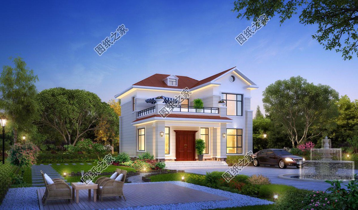 華麗歐式風是當下農村建房的主流，更多人建房的選擇