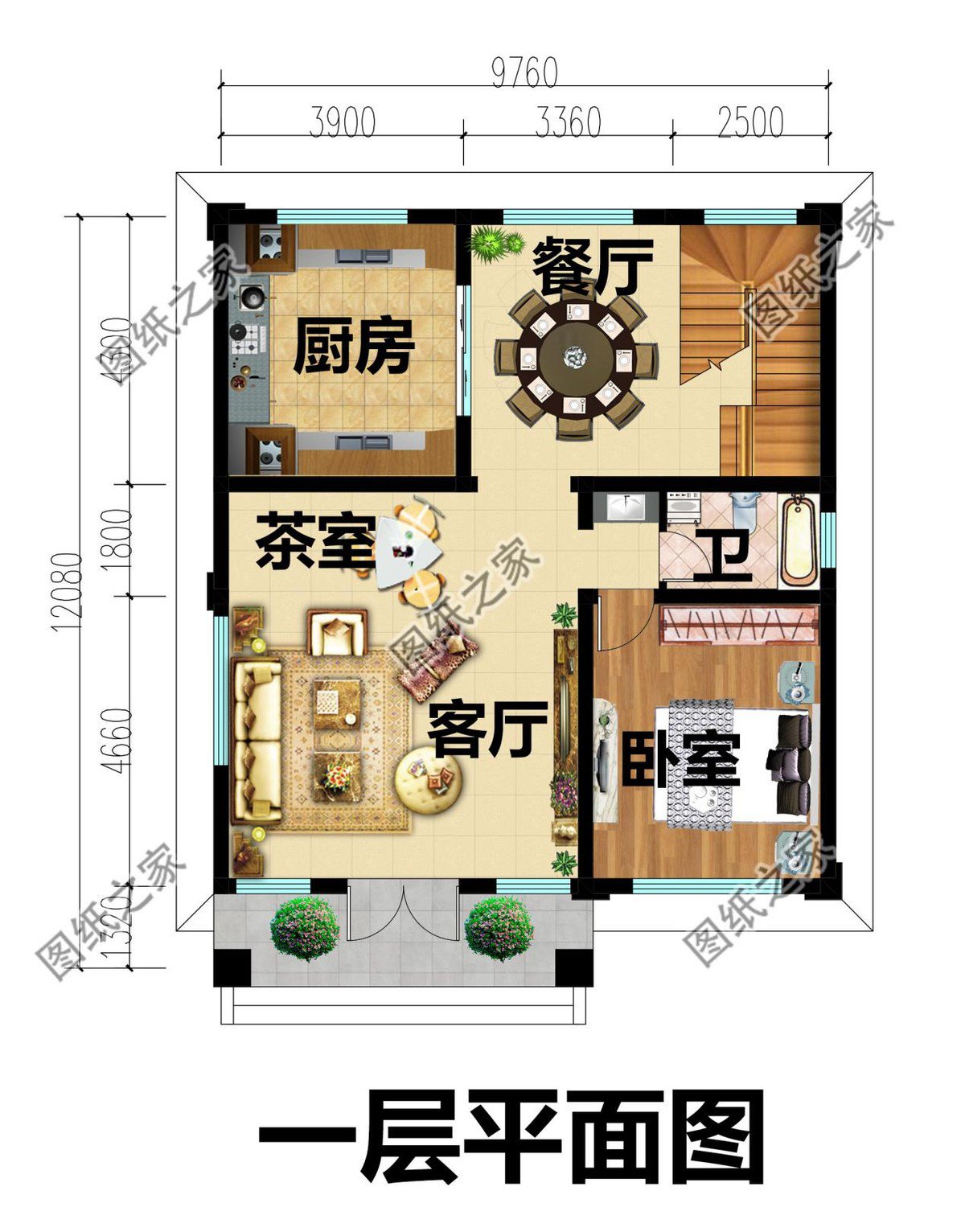 華麗歐式風是當下農村建房的主流，更多人建房的選擇