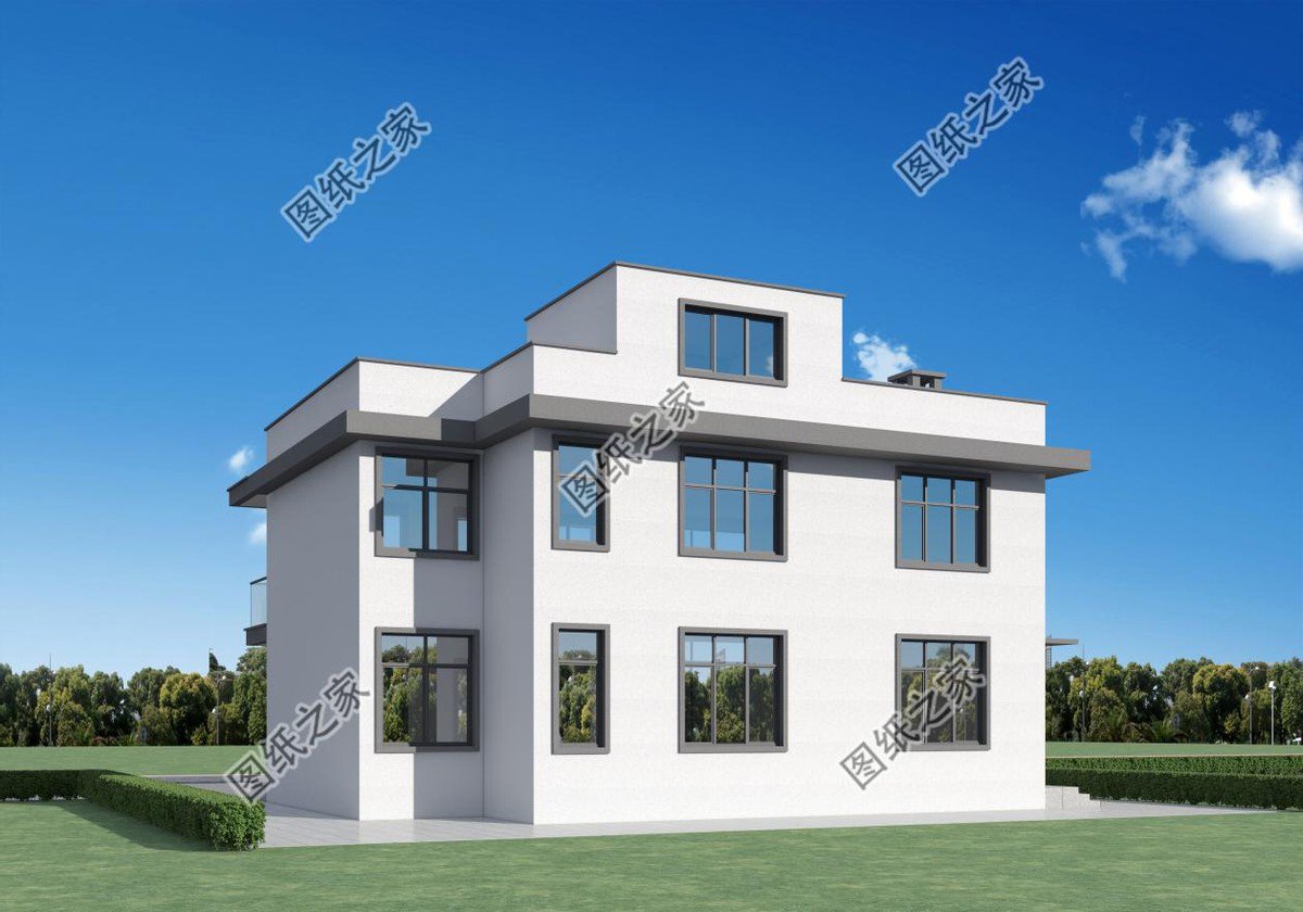 現代風鄉村自建房設計，全是年輕人喜歡的潮流元素，美觀大氣