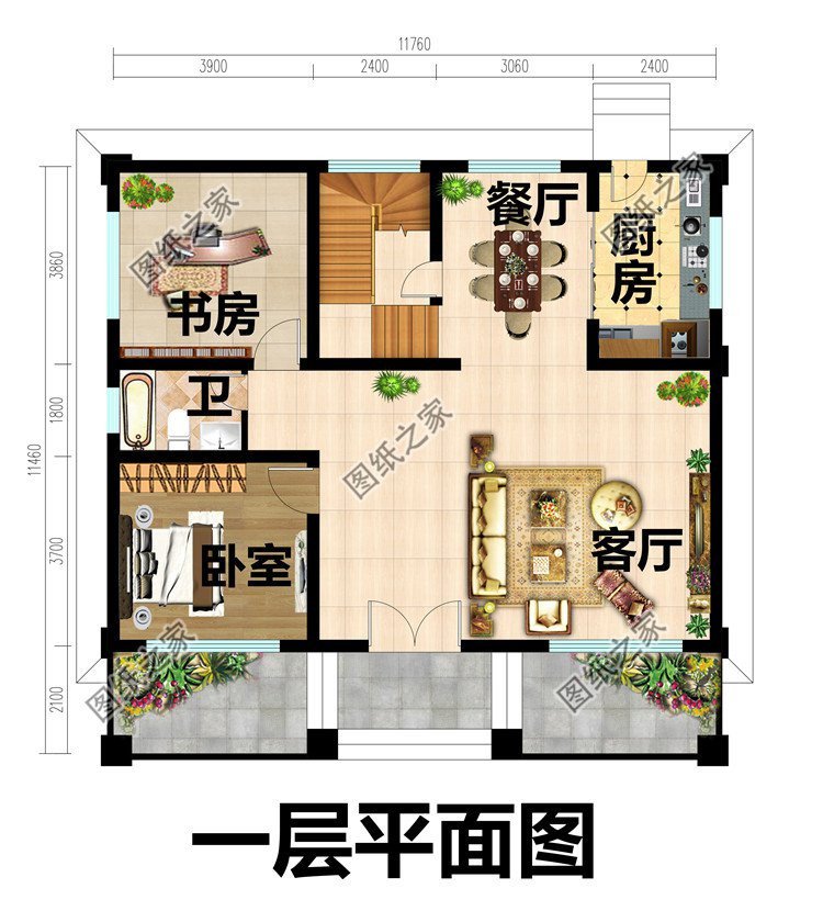 新農村建新房，容得下一家人的歡聲笑語，記載著一家人的溫馨時光