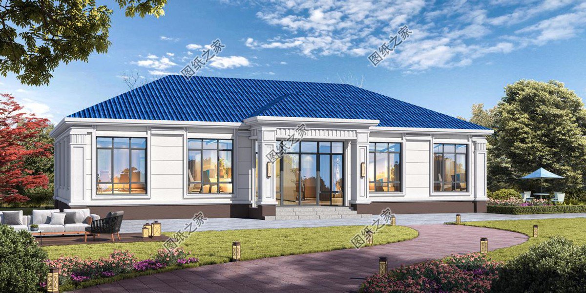 坡屋頂鄉(xiāng)村自建房設(shè)計(jì)，巧奪天工的手法，賦予了房屋靈魂一般