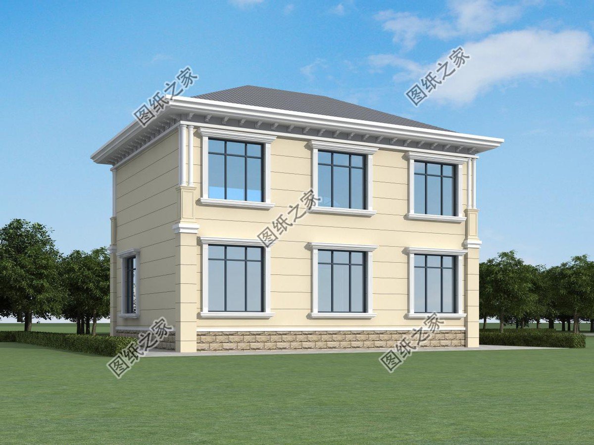 農村自建房設計推薦，城里買房村里建房，這樣的人生真完美