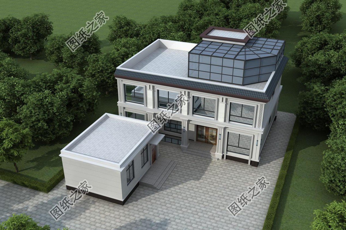 農村自建房設計推薦，城里買房村里建房，這樣的人生真完美