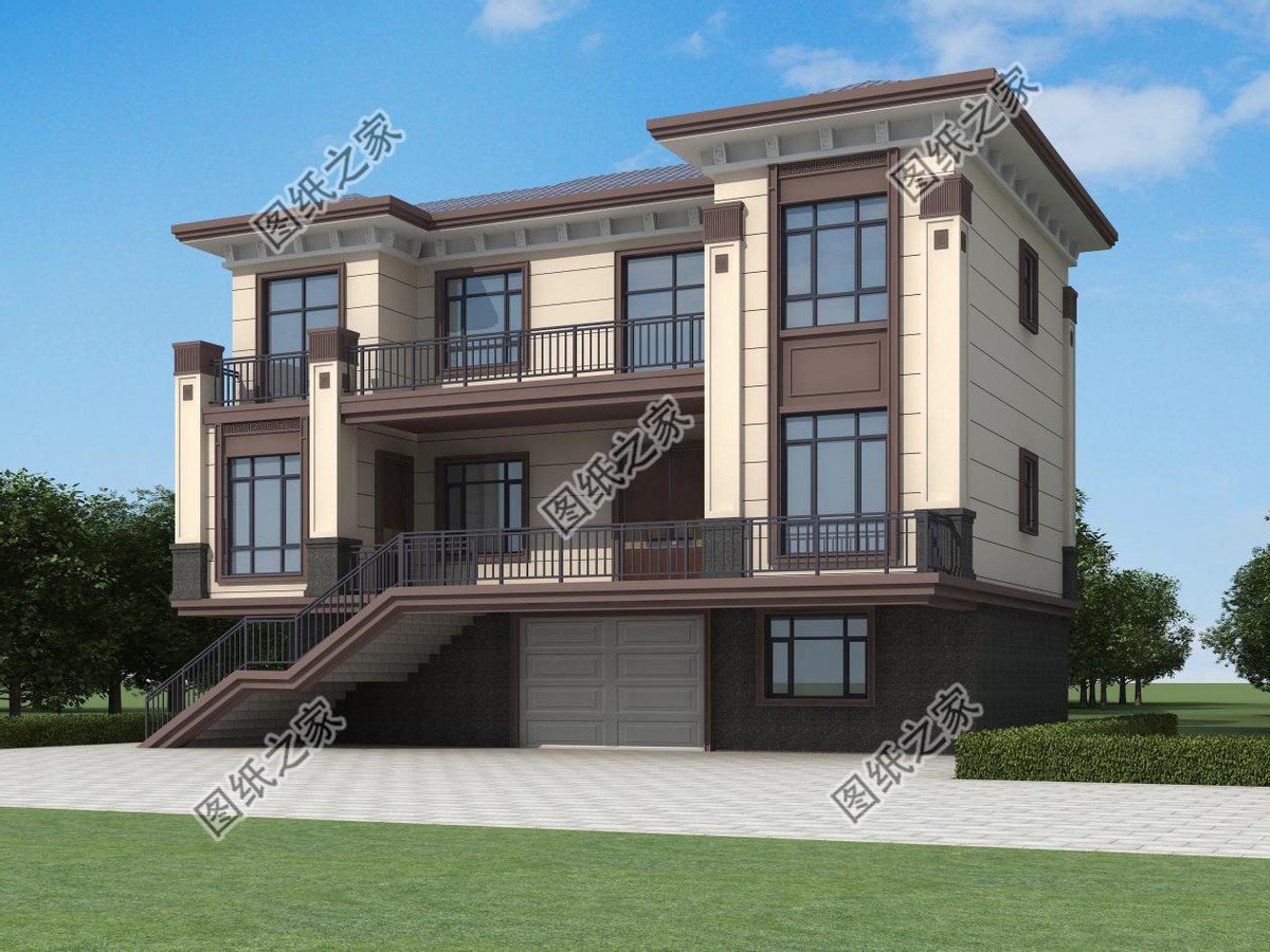 帶架空層的農(nóng)村別墅設計，防潮又防水超強的實用功能，你還不心動