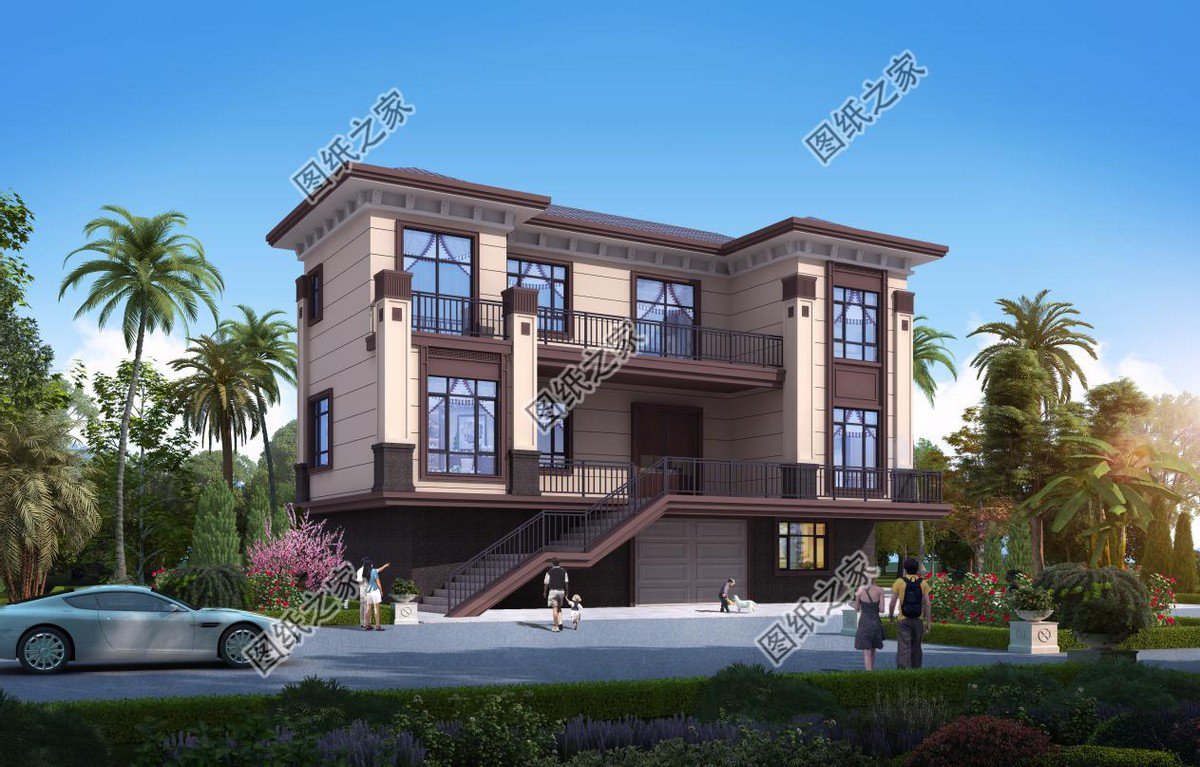 帶架空層的農(nóng)村別墅設計，防潮又防水超強的實用功能，你還不心動