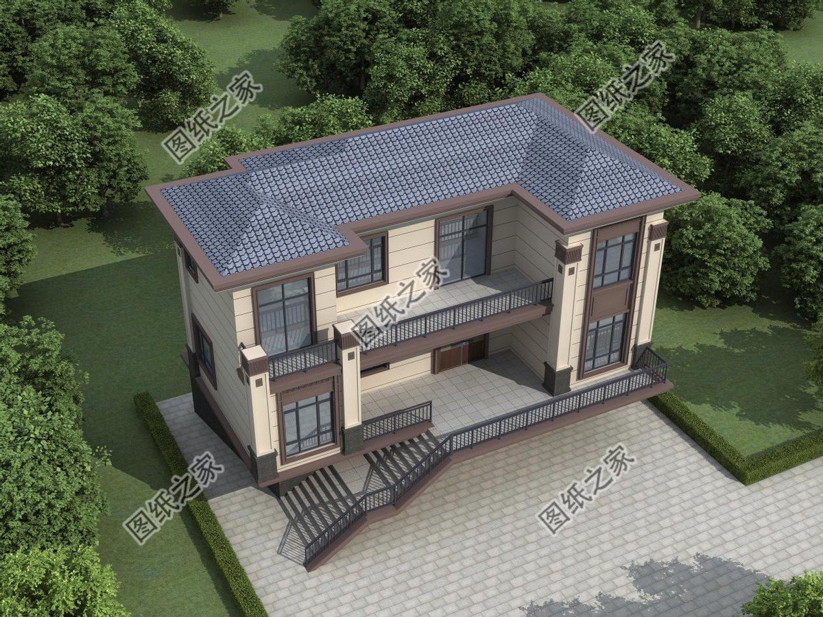 帶架空層的農(nóng)村別墅設計，防潮又防水超強的實用功能，你還不心動