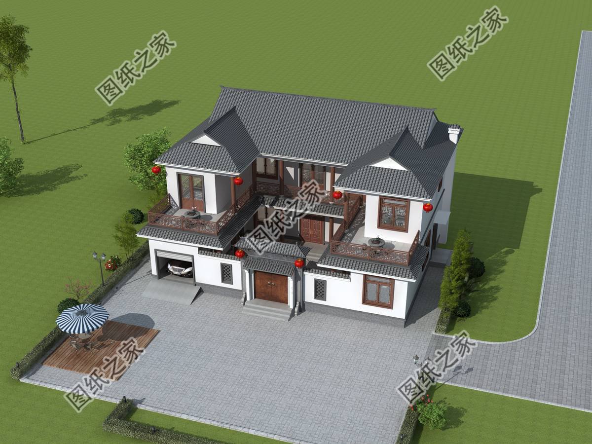 四套中式農(nóng)村自建房設(shè)計(jì)，一段輝煌的歷史更是一種文化審美的回歸