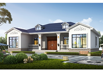 誰(shuí)說(shuō)一層平房不能是豪宅，這款一層別墅圖真是漂亮又實(shí)用