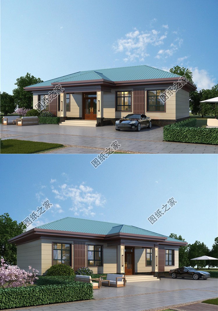 150平大平層別墅圖外觀圖