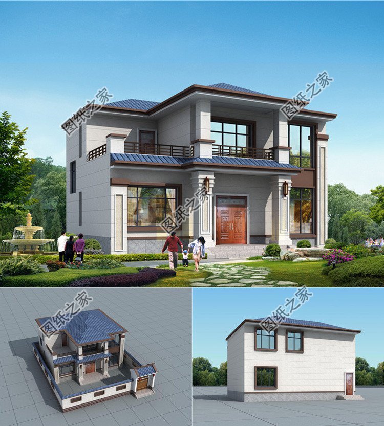 農村自建房設計推薦，魅力鄉村新時代，農村遍地建新房