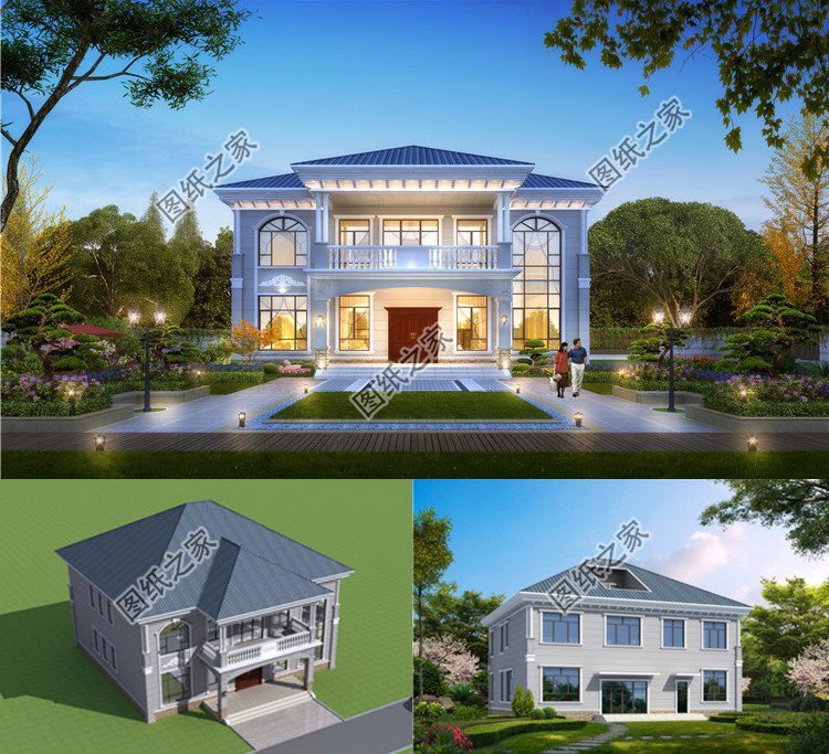 農村自建房設計推薦，魅力鄉村新時代，農村遍地建新房