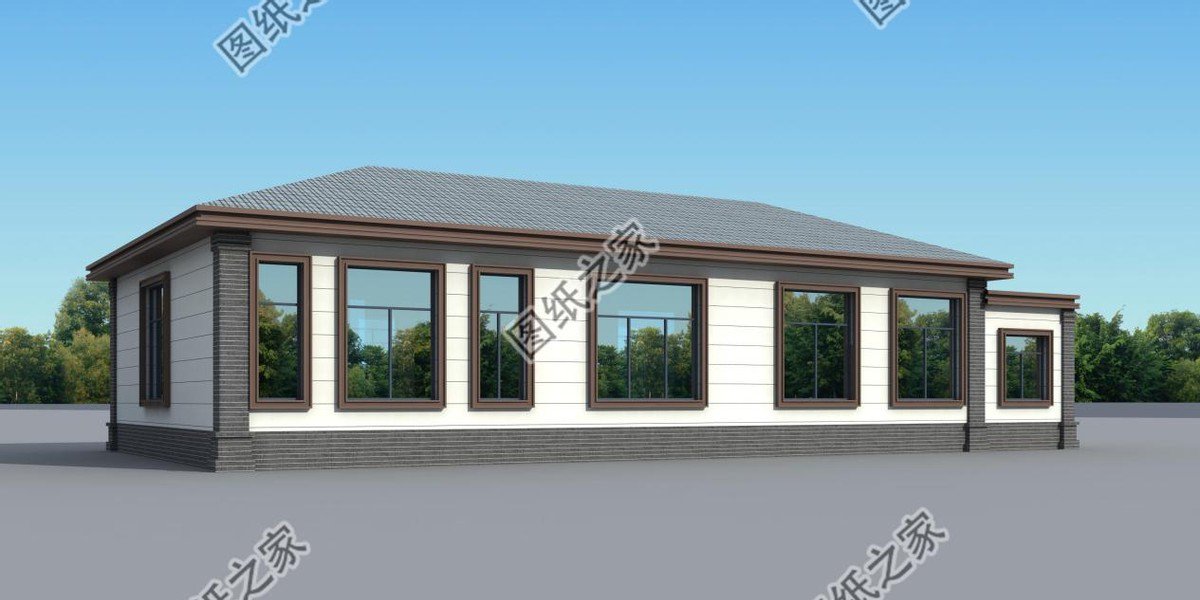 農(nóng)村一層別墅帶車庫設(shè)計，實用接地氣，現(xiàn)在農(nóng)村建房必不可少