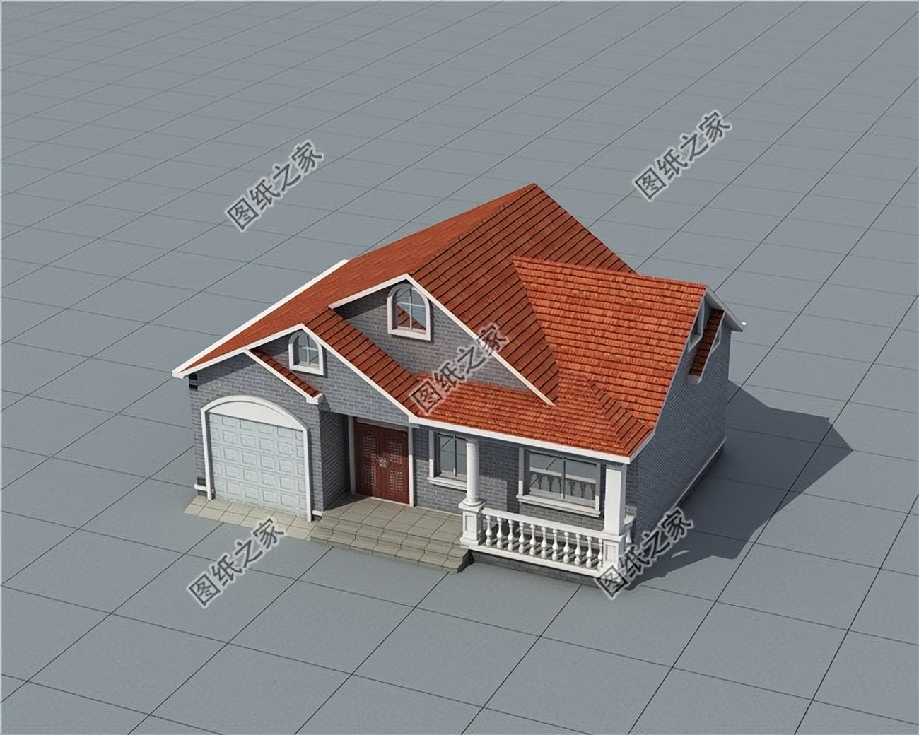 農(nóng)村一層別墅帶車庫設(shè)計，實用接地氣，現(xiàn)在農(nóng)村建房必不可少