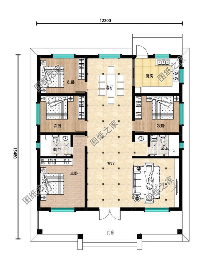 最漂亮的一層平房圖片及設(shè)計(jì)圖