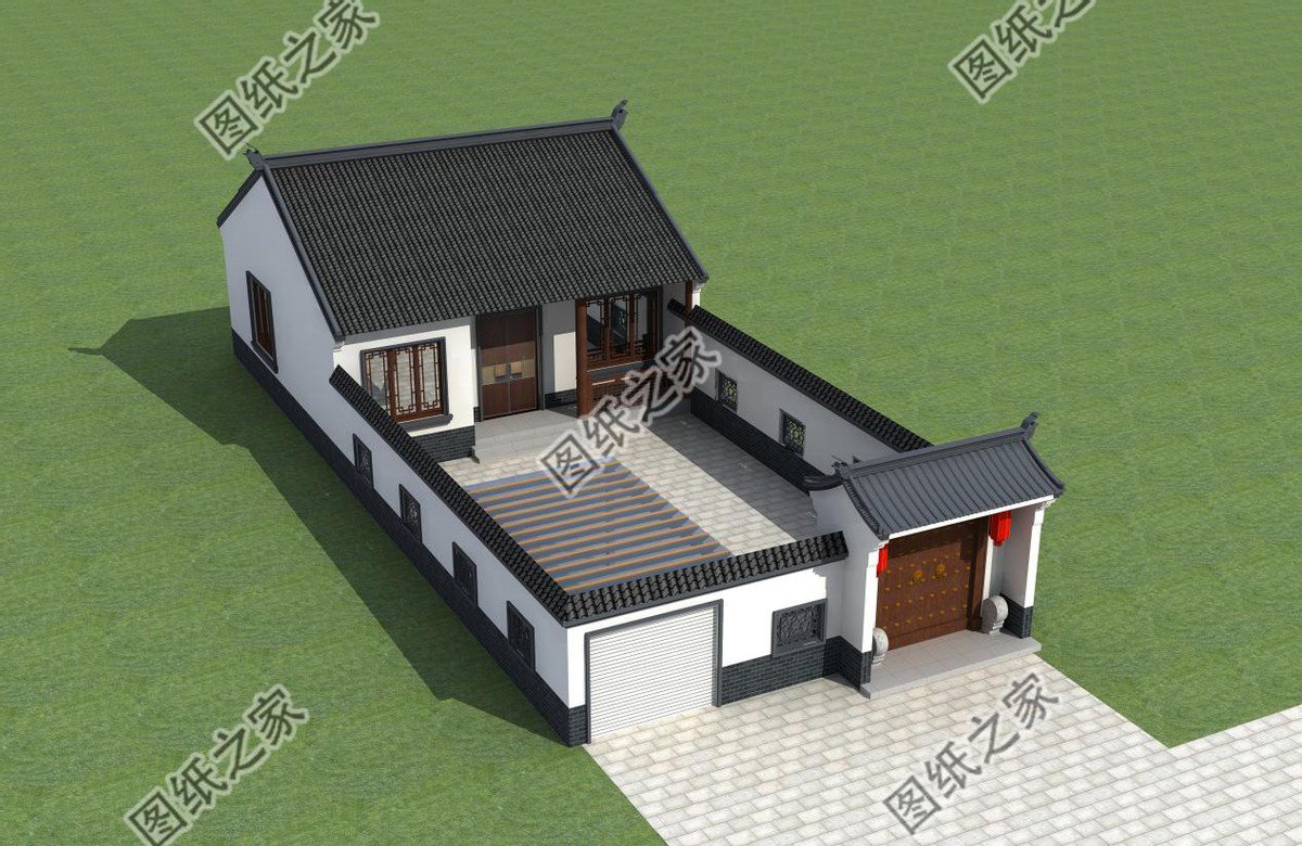 4套農村一層別墅設計，中式歐式都有，顏值在線廣受好評