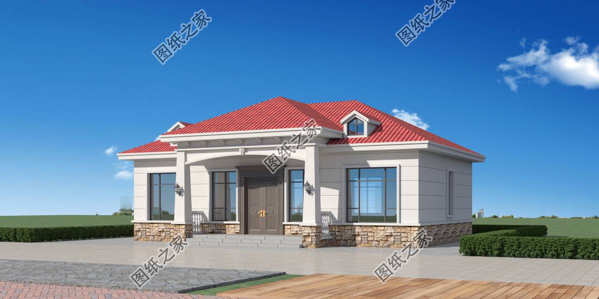 4套農村一層別墅設計，中式歐式都有，顏值在線廣受好評