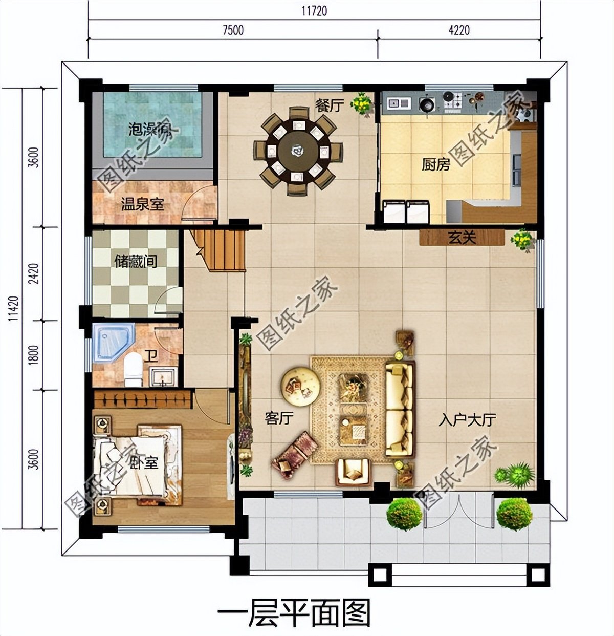 三層農村自建房設計，高大貴氣的象征，十分有氣勢
