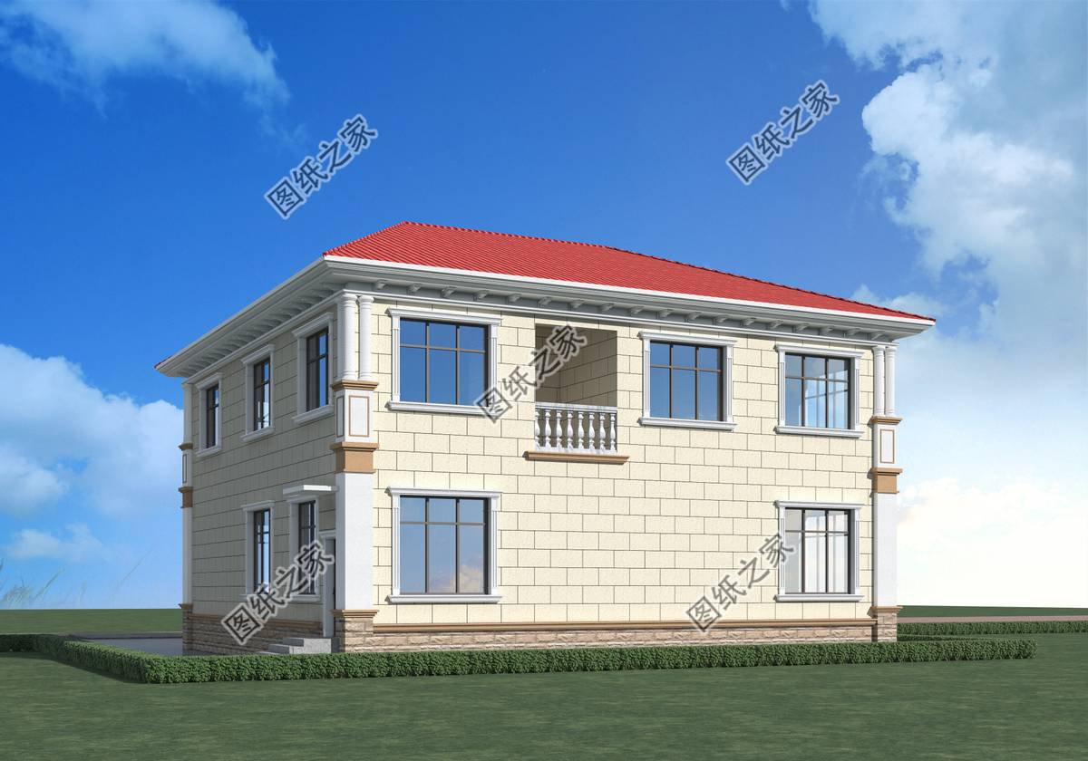 四套浪漫唯美歐式別墅，外觀美輪美奐猶如一幅魅力的畫卷令人向往