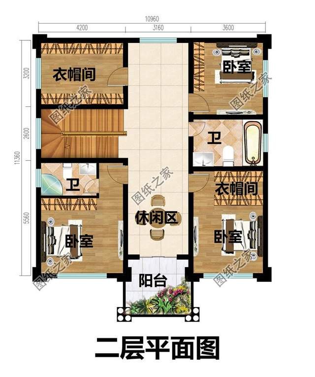農村三層別墅設計，造價經濟合適，更多建房者首選戶型之一