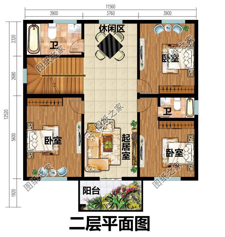 爆款農村三層別墅設計，外觀輪廓層次感極強，農村建房優質戶型
