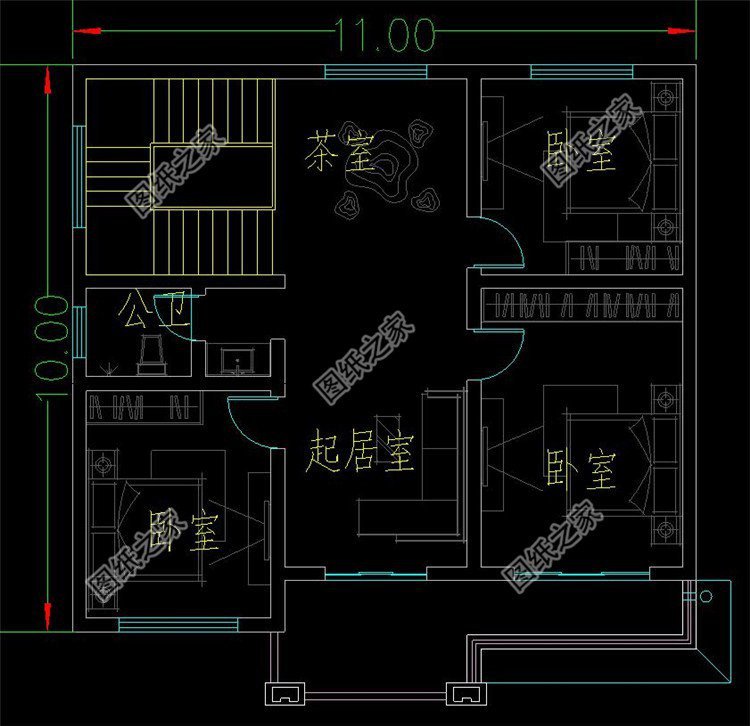 三款二層別墅設計，外觀造型各有特色最主要是經濟實用