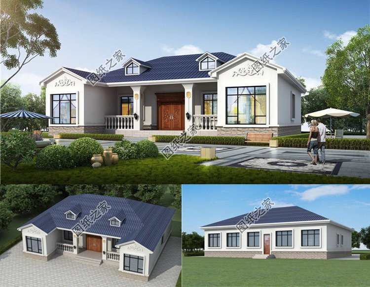 農村建房就選一層戶型，簡單實用還接地氣更適合爸媽養老