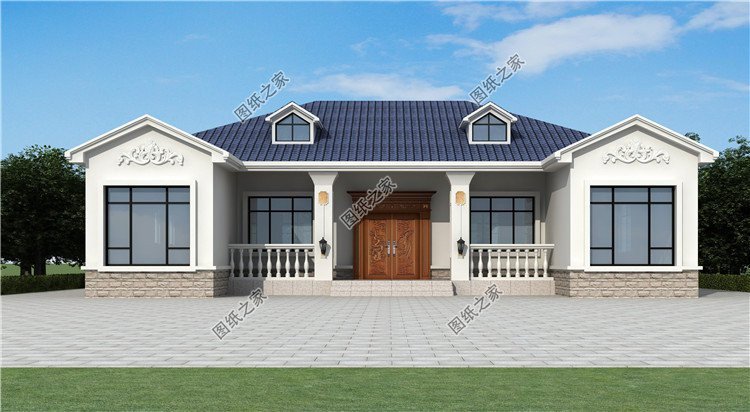 農村建房就選一層戶型，簡單實用還接地氣更適合爸媽養老