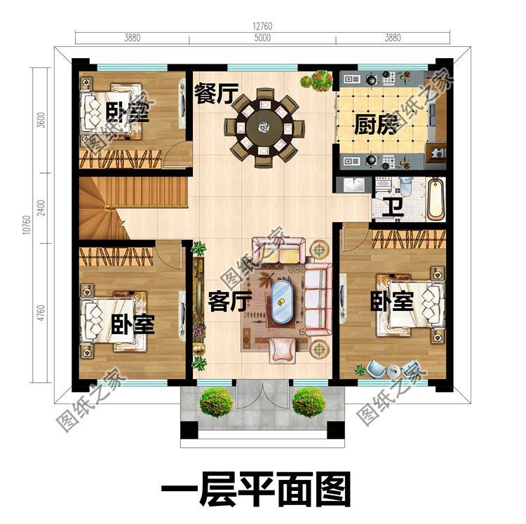 三款農(nóng)村平屋頂別墅設(shè)計(jì)，好看還實(shí)用，農(nóng)村建房千萬別錯(cuò)過
