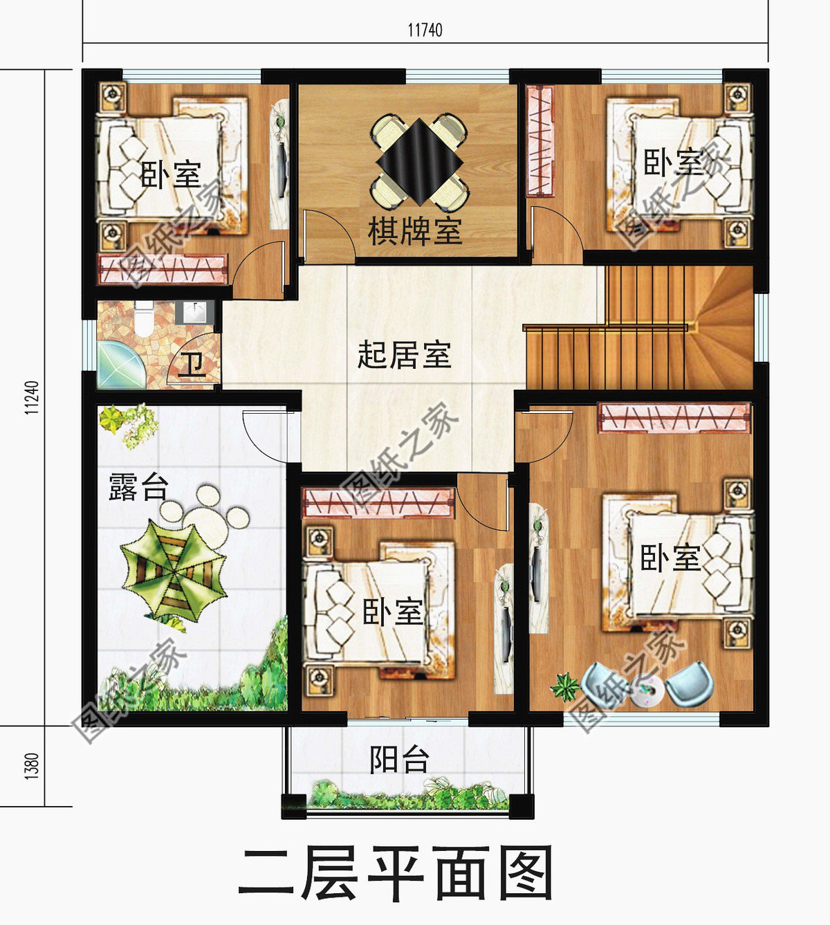 三套實用自建別墅設計，室內(nèi)布局合理，建一棟妥妥的人生贏家