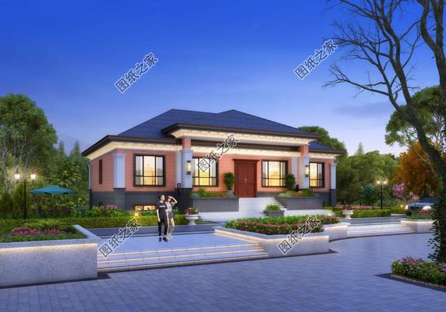 一層農村自建房設計，精心鑄造，化繁為簡更貼近生活的住宅戶型