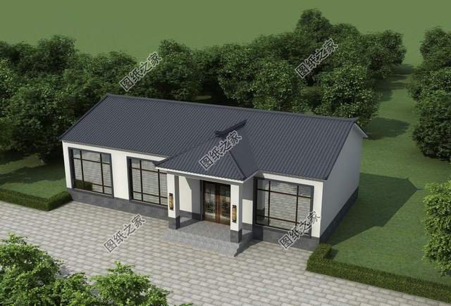 一層農村自建房設計，精心鑄造，化繁為簡更貼近生活的住宅戶型