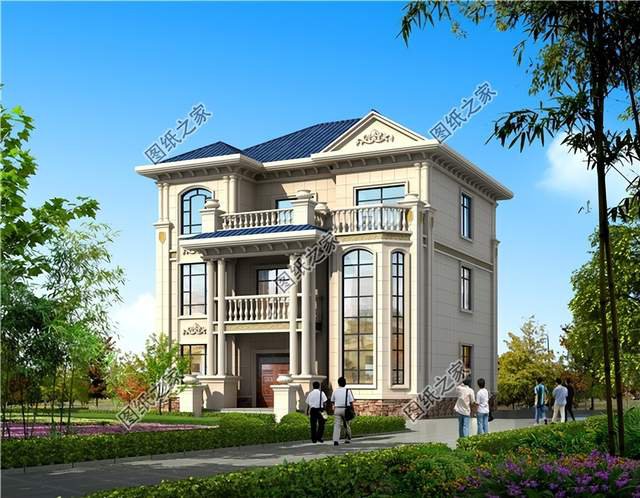 三套三層別墅設計，高端大氣還實用，建好了誰能不愛