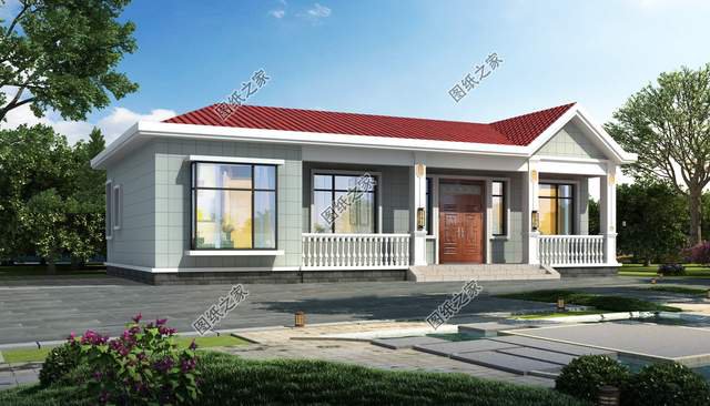 新款一層別墅設計，最經濟的錢造最實用的房子，農村建房不要錯過