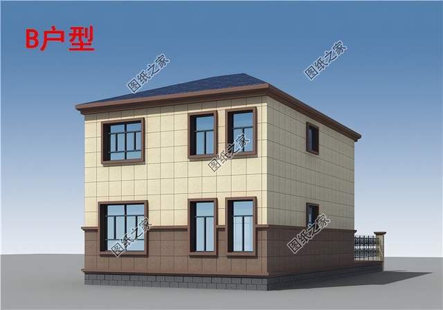 3款小開間別墅推薦，二三層都有，小面積建房的福音